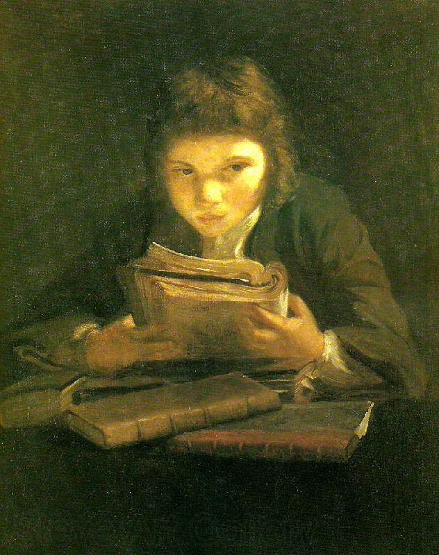 Sir Joshua Reynolds boy reading